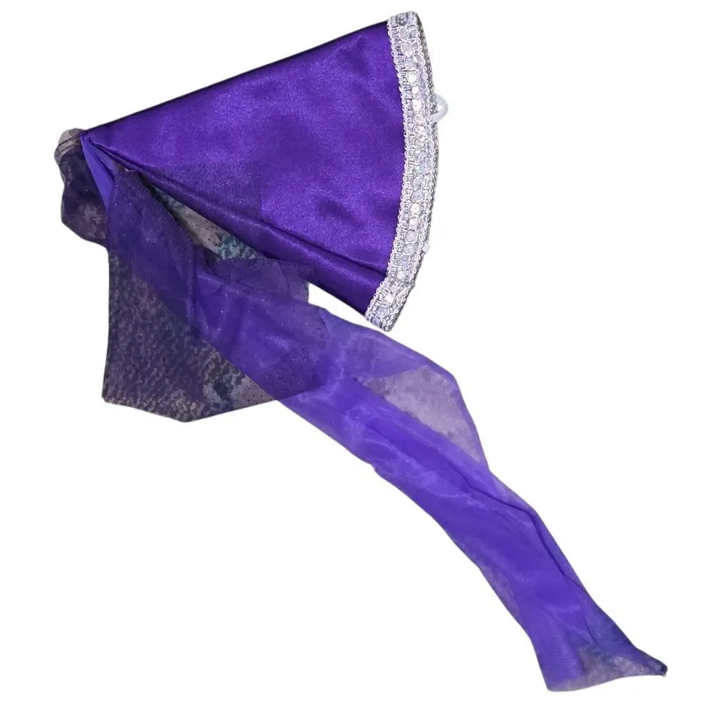Purple Pointed Princess Hat